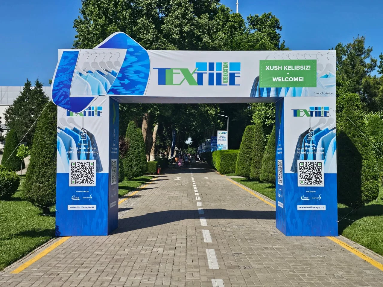 Our ETKO Uzbekistan Team at TextileExpo Uzbekistan 2026